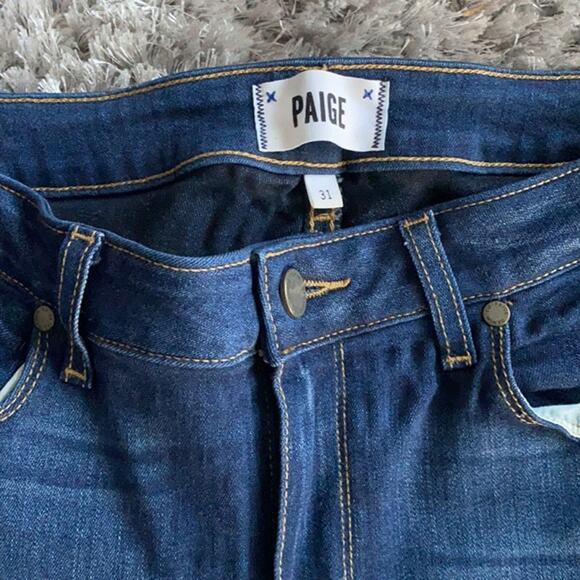 Women's Paige Denim Jeans Verdugo Ankle Skinny Size 31 - Picture 6 of 8